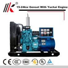 GRUPO GENERADOR DE 15-24KW CON MOTOR DIESEL YUCHAI YC4FA40Z-D20 30KVA GENSET